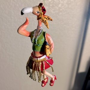 9 Flamingo collectible Ornament collection (7) + 2